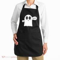 Boo Thumbs Down Ghost Apron thumb 2