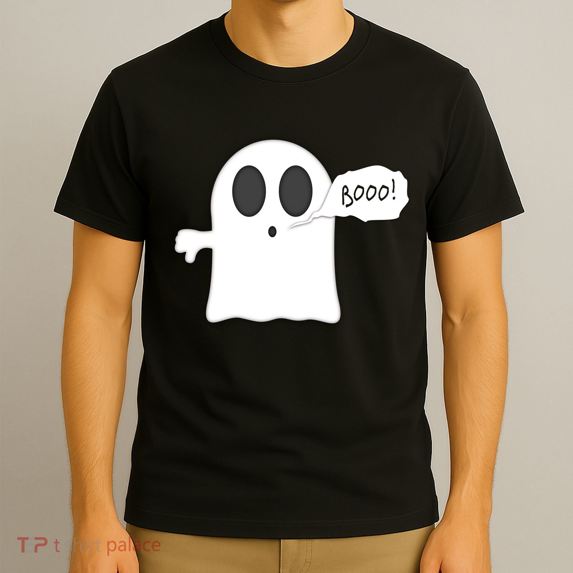 Boo Thumbs Down Ghost T-Shirt