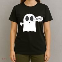 Boo Thumbs Down Ghost T-Shirt thumb 4