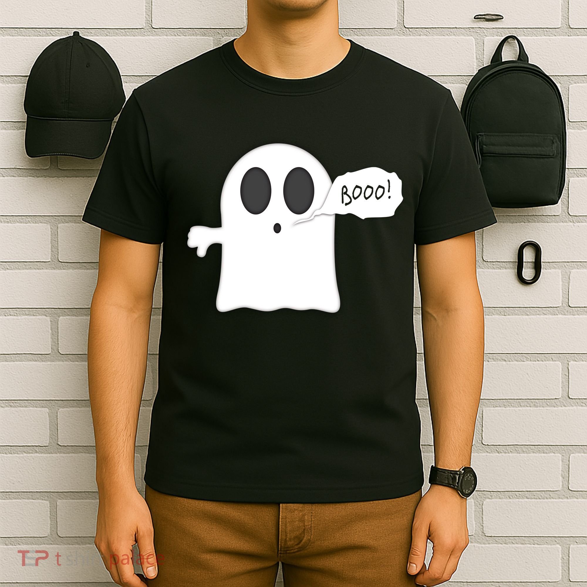 Boo Thumbs Down Ghost T-Shirt