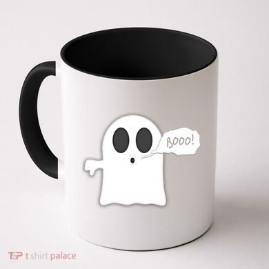 Boo Thumbs Down Ghost Coffee Mug