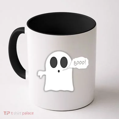Boo Thumbs Down Ghost Coffee Mug