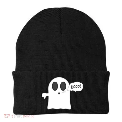 Boo Thumbs Down Ghost Beanie