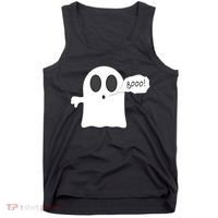 Boo Thumbs Down Ghost Tank Top thumb 0