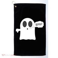 Boo Thumbs Down Ghost Golf Towel thumb 0
