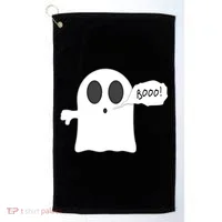 Boo Thumbs Down Ghost Golf Towel thumb 0