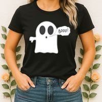 Boo Thumbs Down Ghost Women's T-Shirt thumb 2