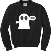 Boo Thumbs Down Ghost Kids Sweatshirt thumb 0