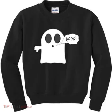 Boo Thumbs Down Ghost Kids Sweatshirt
