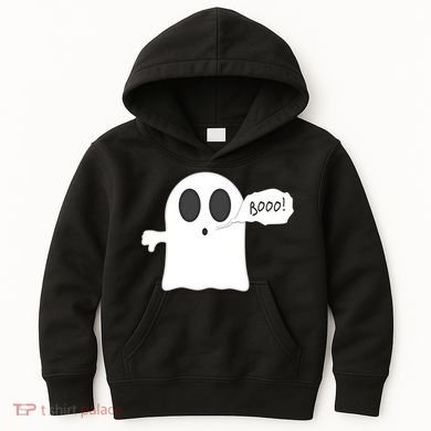 Boo Thumbs Down Ghost Kids Hoodie