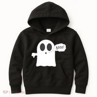 Boo Thumbs Down Ghost Kids Hoodie thumb 0