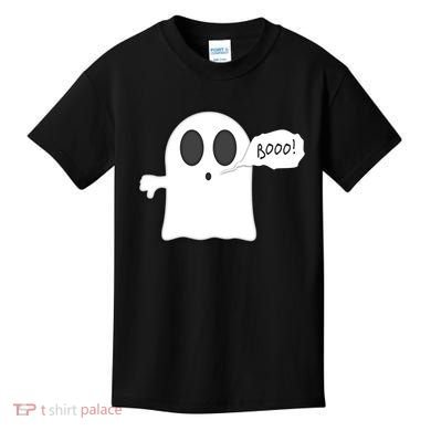 Boo Thumbs Down Ghost Kids T-Shirt