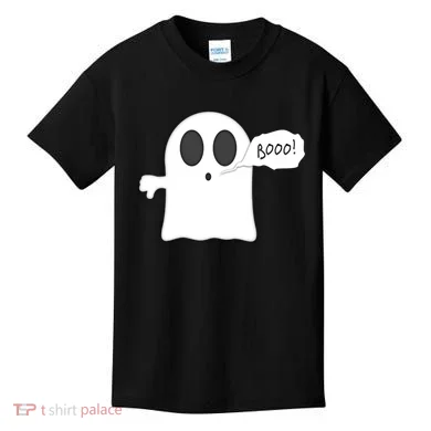 Boo Thumbs Down Ghost Kids T-Shirt