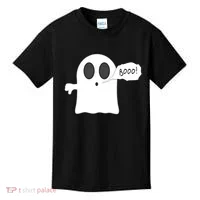 Boo Thumbs Down Ghost Kids T-Shirt thumb 0