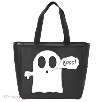 Boo Thumbs Down Ghost Tote Bag