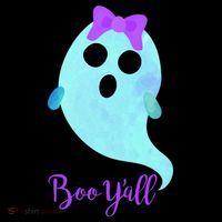 Boo Y'all Kids Long Sleeve Shirt thumb 2