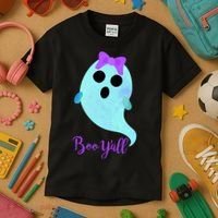 Boo Y'all Kids T-Shirt thumb 3