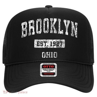 Brooklyn Ohio Oh Vintage Established Hat