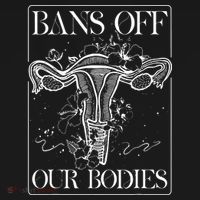 Bans Off Our Bodies Rights Freedom Female Choice Ornament thumb 1