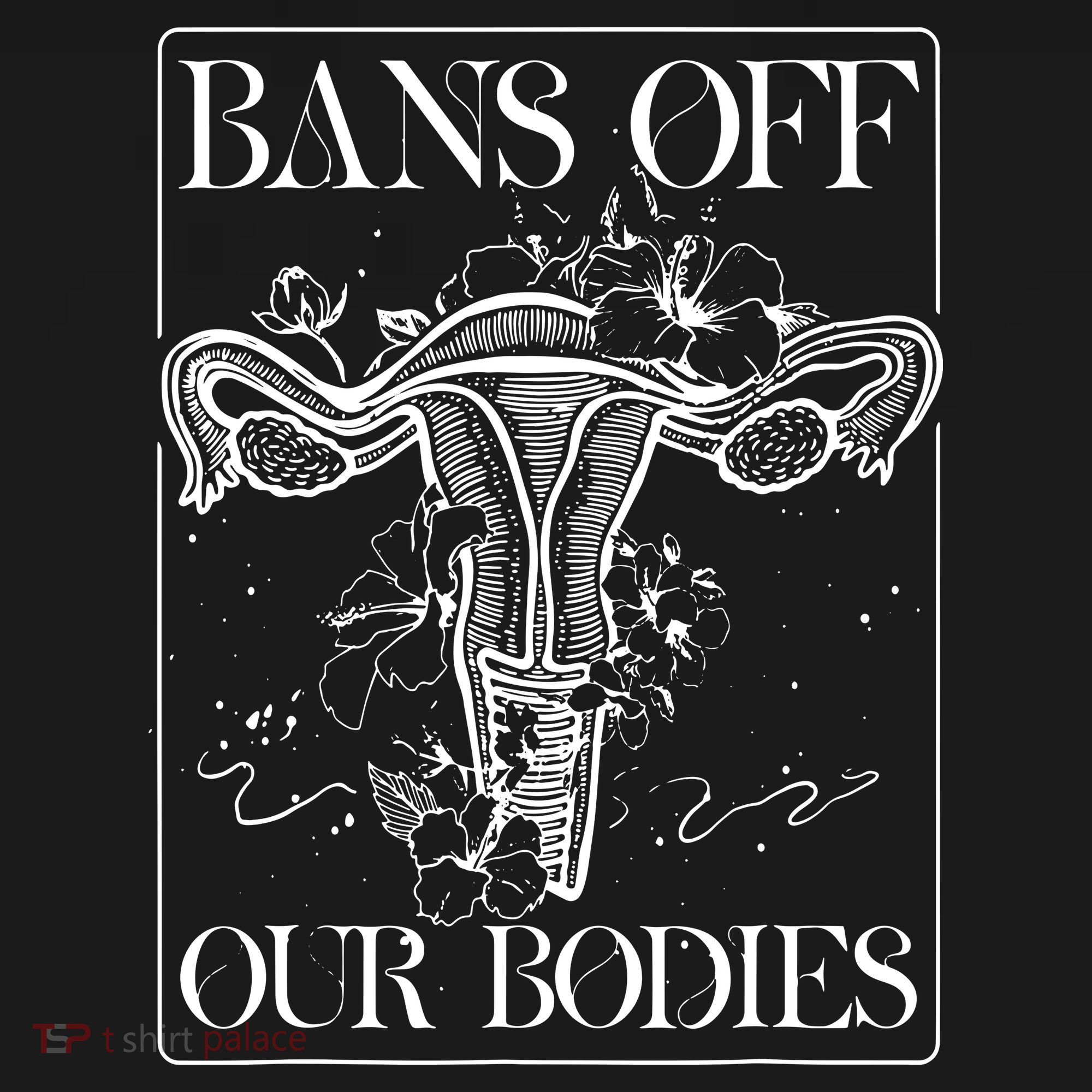 Bans Off Our Bodies Rights Freedom Female Choice Ornament