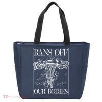 Bans Off Our Bodies Rights Freedom Female Choice Tote Bag thumb 0