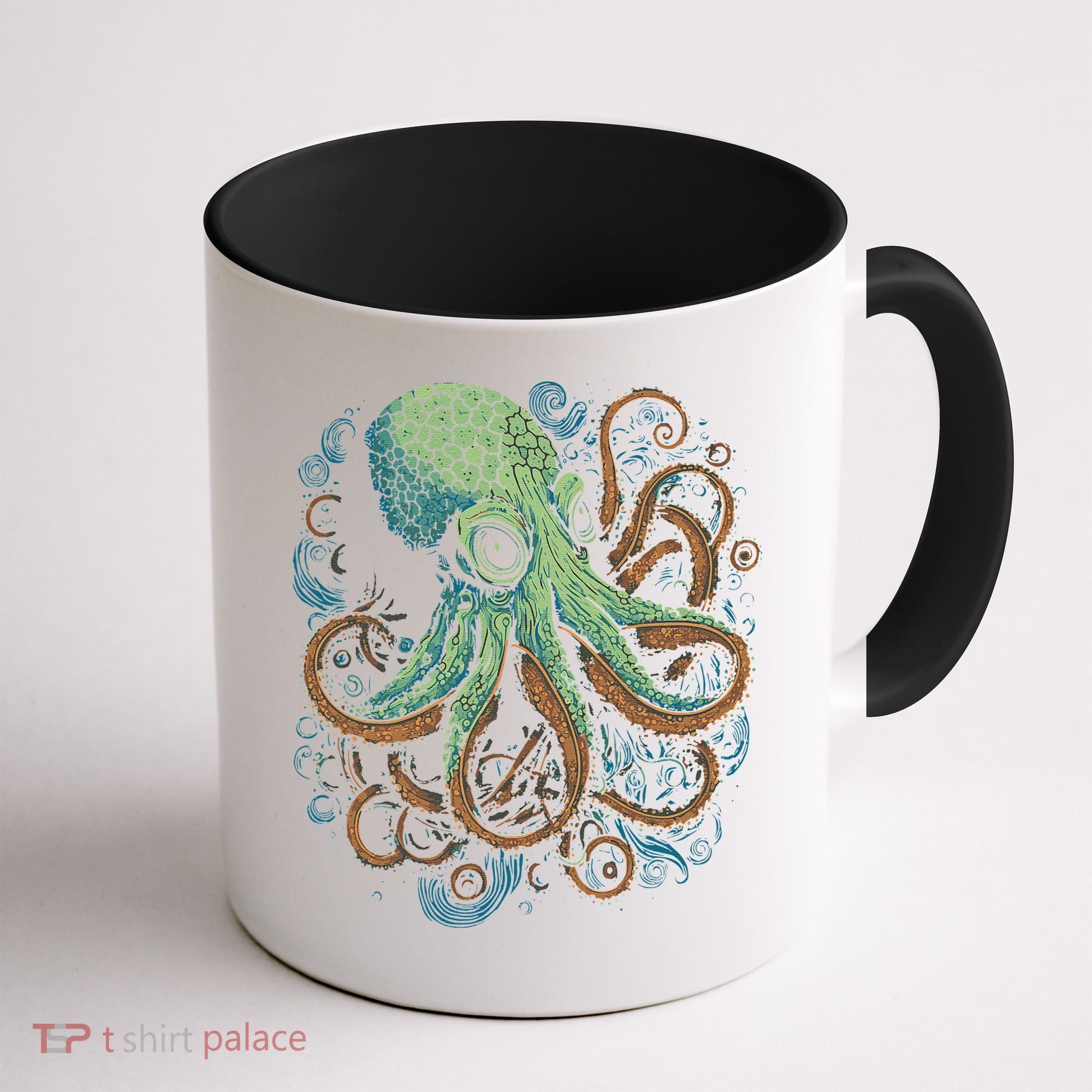 Beautiful Octopus Ocean Animal Lover Artistic Graphic Coffee Mug