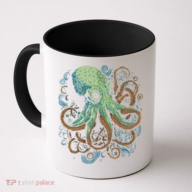 Beautiful Octopus Ocean Animal Lover Artistic Graphic Coffee Mug