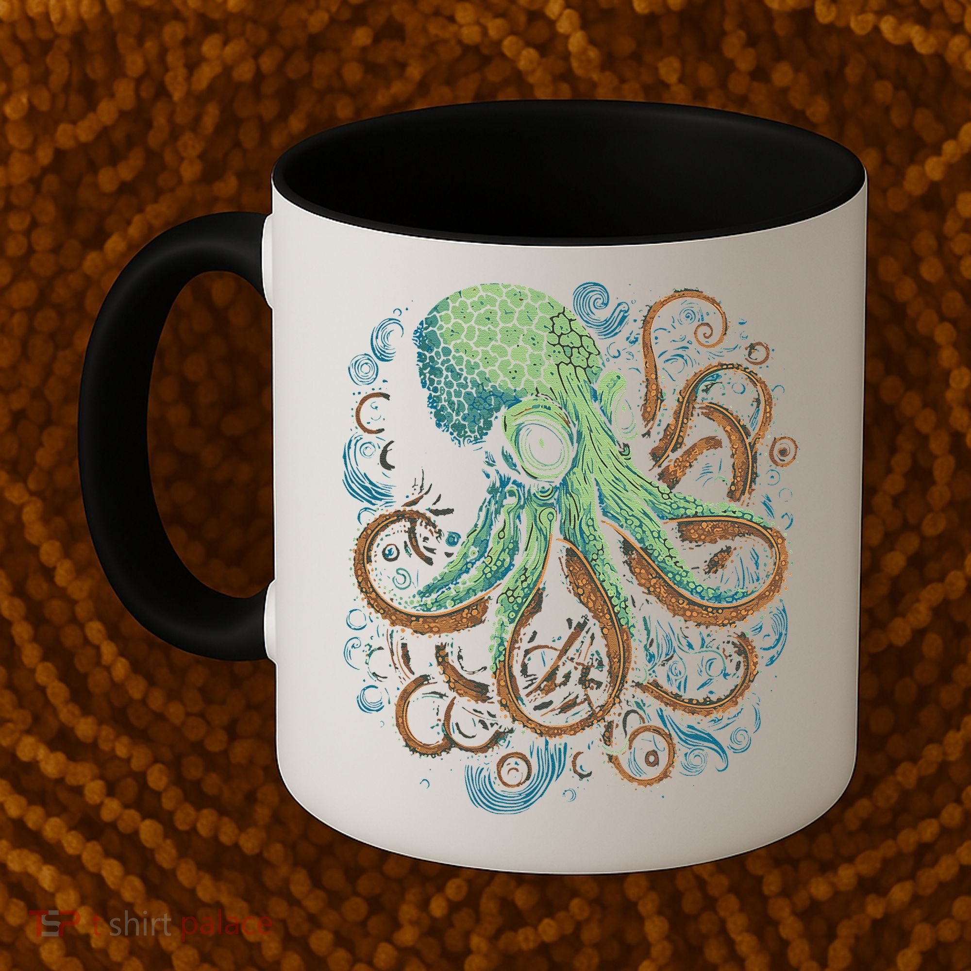 Beautiful Octopus Ocean Animal Lover Artistic Graphic Coffee Mug