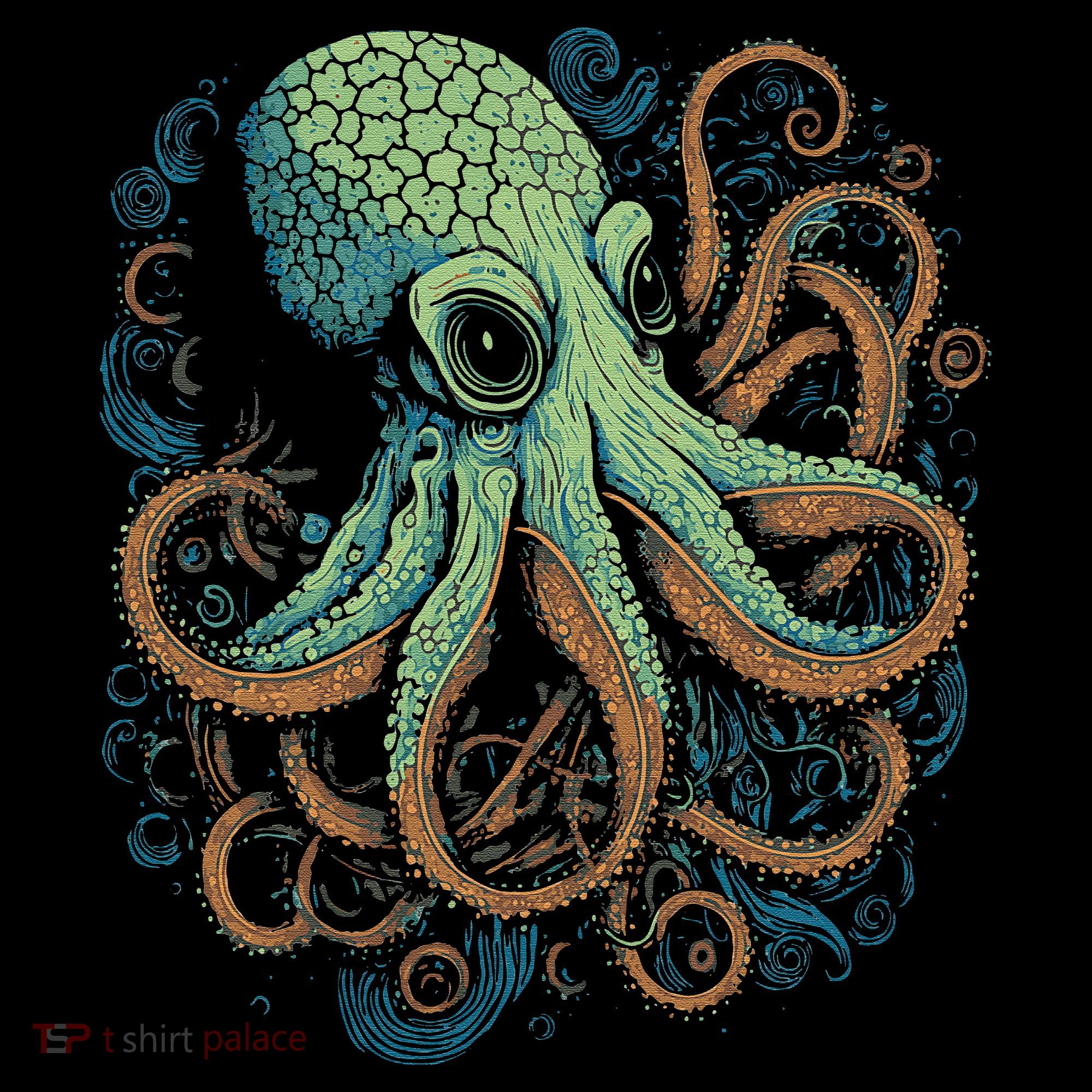 Beautiful Octopus Ocean Animal Lover Artistic Graphic Coffee Mug