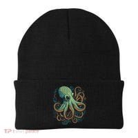 Beautiful Octopus Ocean Animal Lover Artistic Graphic Beanie thumb 0