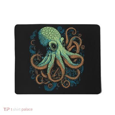 Beautiful Octopus Ocean Animal Lover Artistic Graphic Mousepad