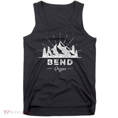 Bend Oregon Or Vintage Hiking Tank Top