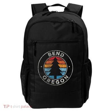 Bend Oregon Or Vintage Retro 70s Backpack