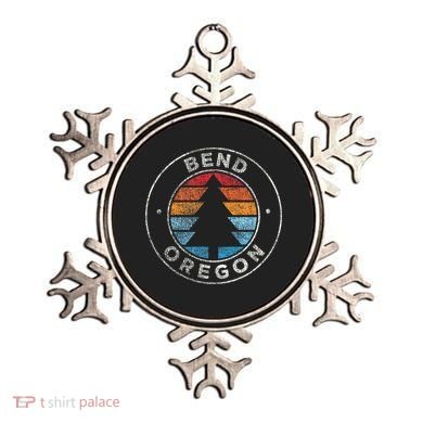 Bend Oregon Or Vintage Retro 70s Ornament