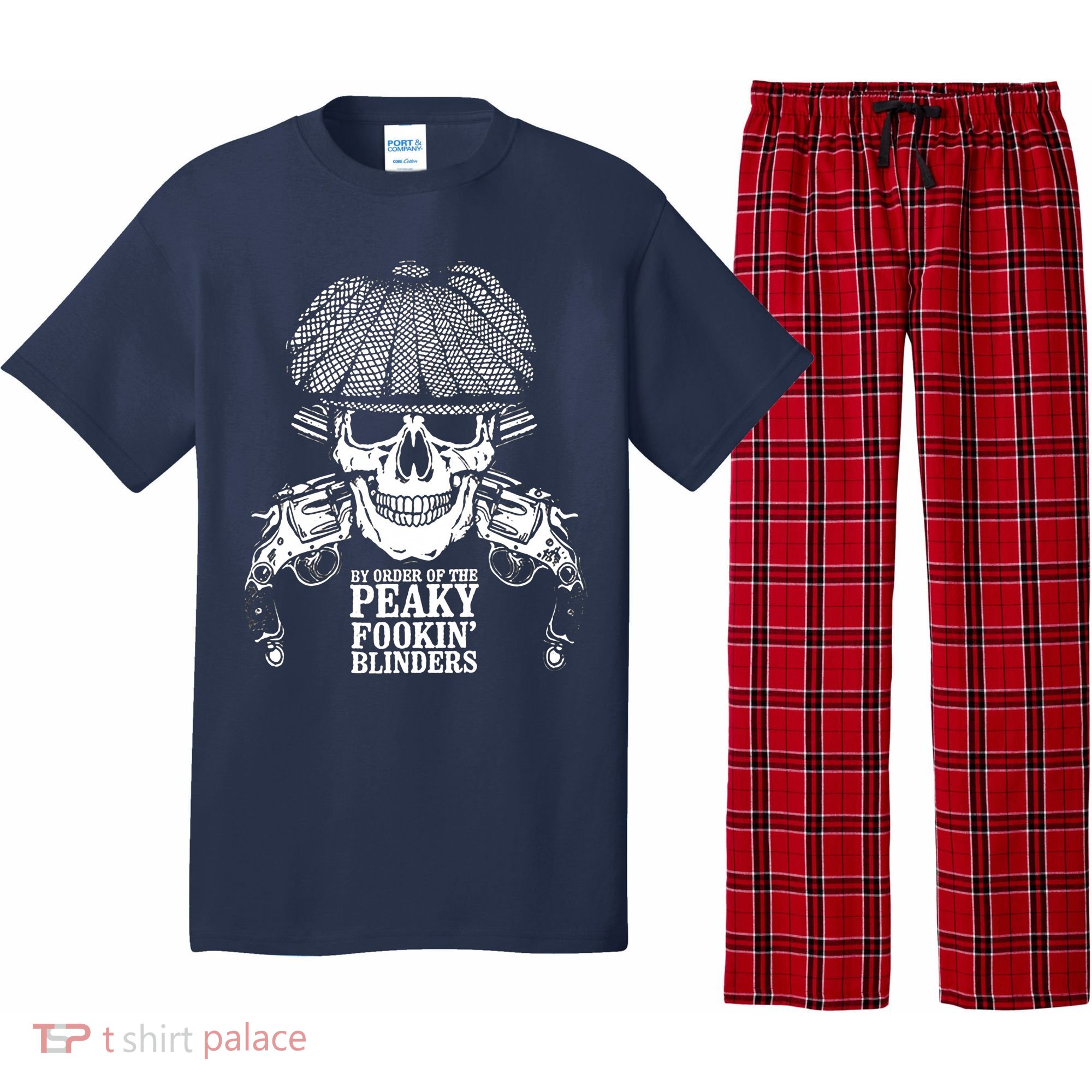By Order Of The Peaky Foolin' Blinders Skeleton Pajama Set