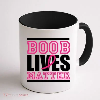 Boob Lives Matter Coffee Mug back