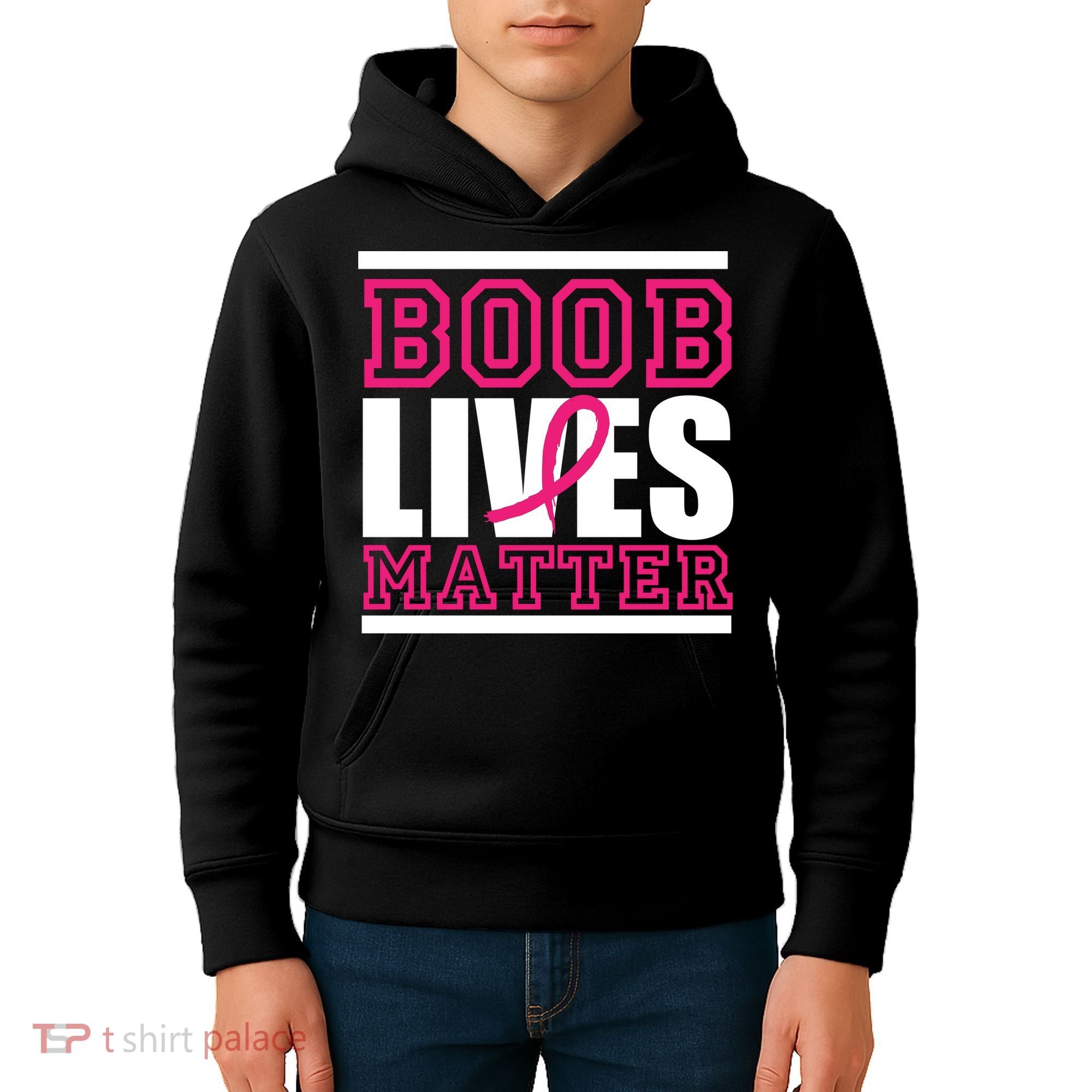 Boob Lives Matter Kids Hoodie
