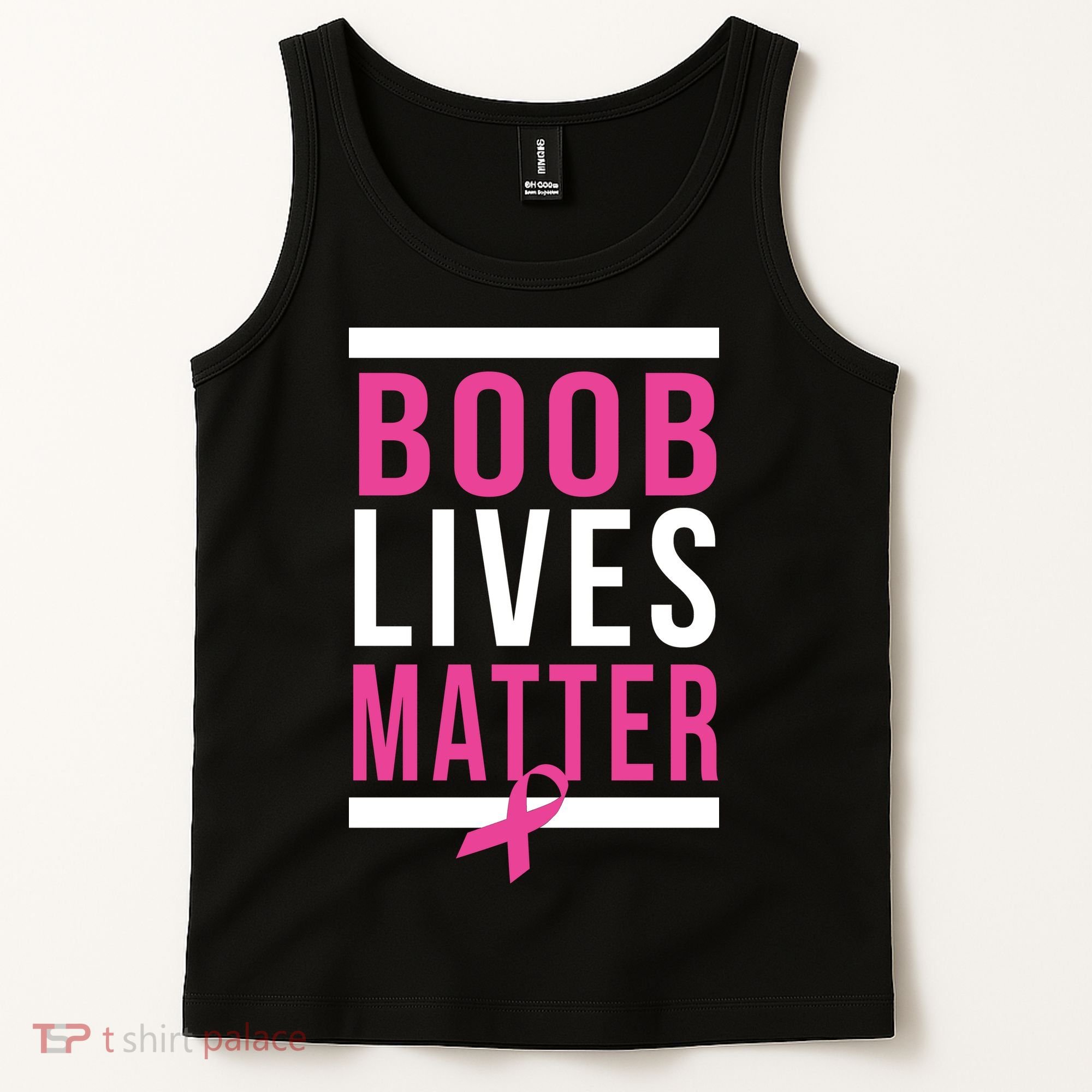 Boob Lives Matter Breast Cancer Awareness Tank Top