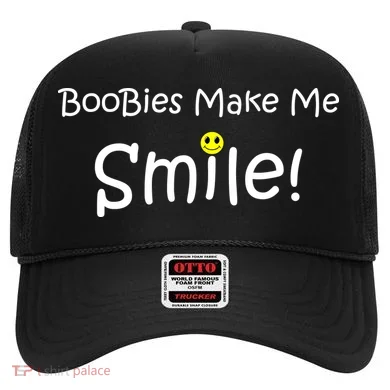 Boobies Make Me Smile Hat