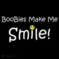 Boobies Make Me Smile Women's Long Sleeve Shirt thumb 2