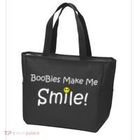 Boobies Make Me Smile Tote Bag thumb 3