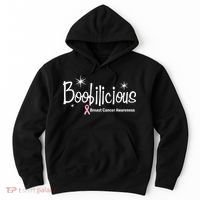 Boobilicious Breast Cancer Awareness Hoodie thumb 0