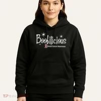 Boobilicious Breast Cancer Awareness Hoodie thumb 5