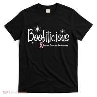 Boobilicious Breast Cancer Awareness T-Shirt thumb 0