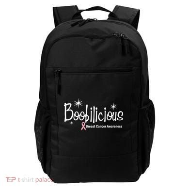 Boobilicious Breast Cancer Awareness Backpack