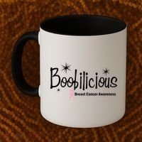 Boobilicious Breast Cancer Awareness Coffee Mug thumb 2
