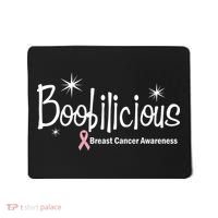 Boobilicious Breast Cancer Awareness Mousepad thumb 0