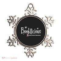 Boobilicious Breast Cancer Awareness Ornament thumb 0