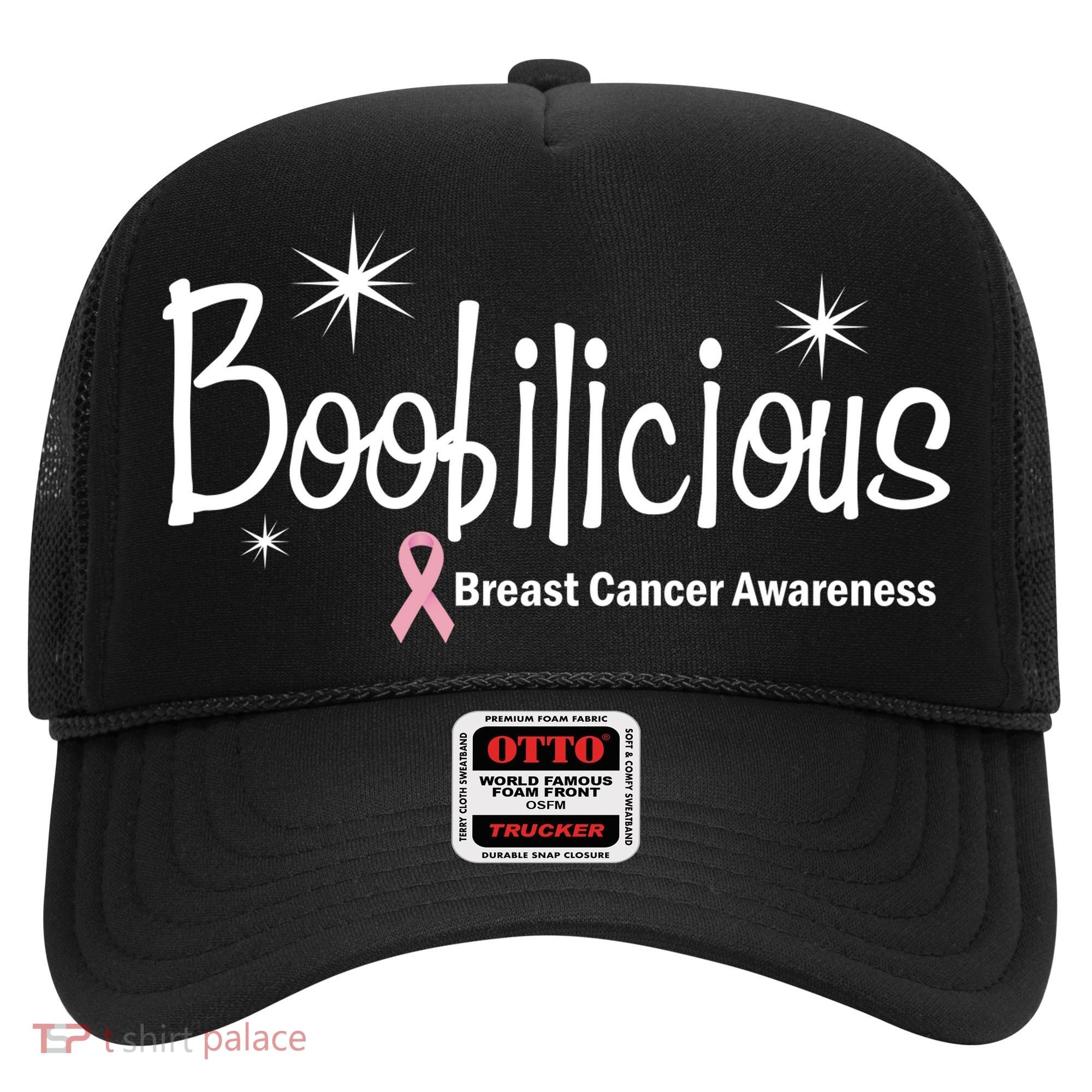 Boobilicious Breast Cancer Awareness Hat
