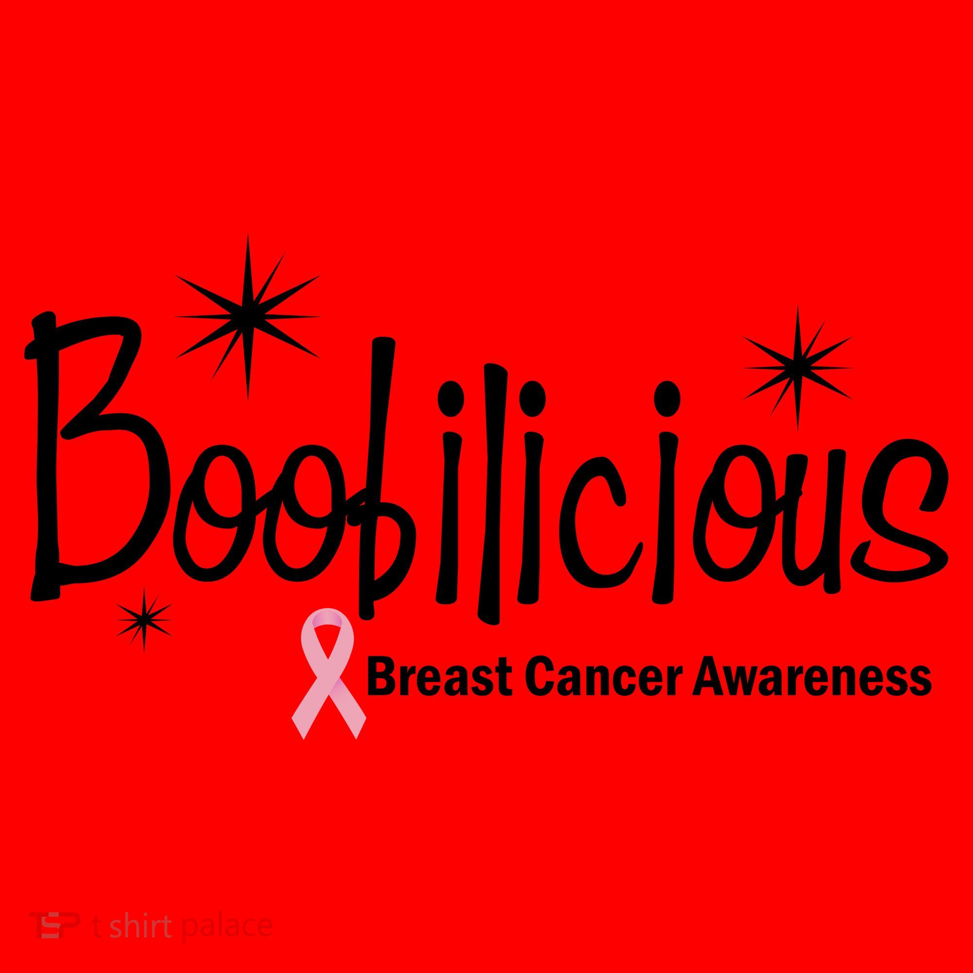 Boobilicious Breast Cancer Awareness Santa Hat